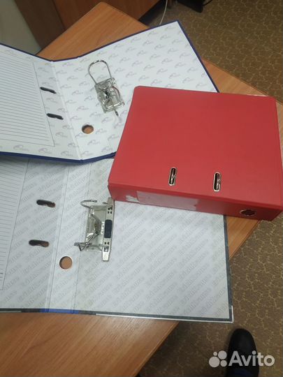 Папки с металлическими скоросшивателями