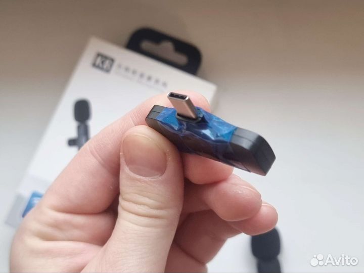 Микрофон беспроводной петличный петличка