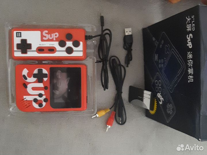 Игровая приставка SUP Game Box Красная