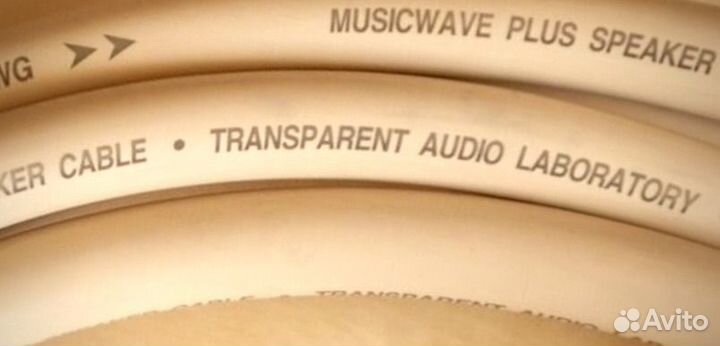 Transparent musicwave plus кабель акустический