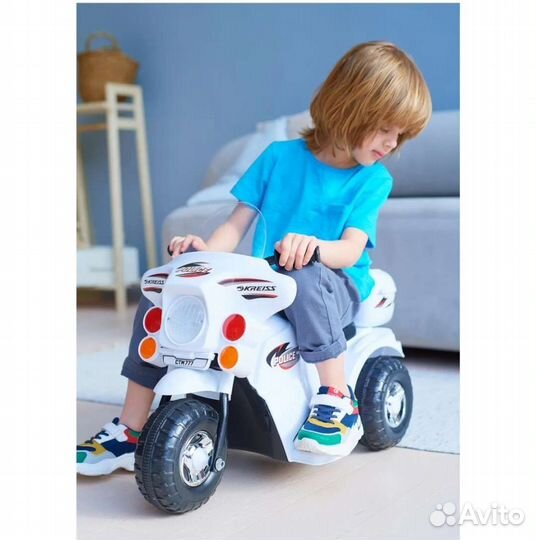 Детский электро мотоцикл от 3 до 6 лет