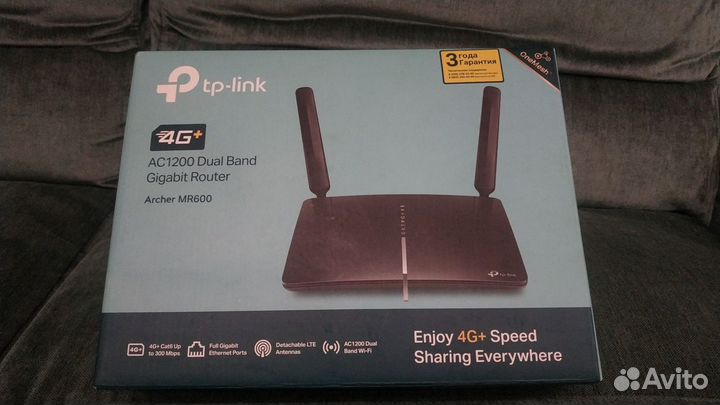 4G+wi-fi 2 диапазонный роутер TP-link MR600