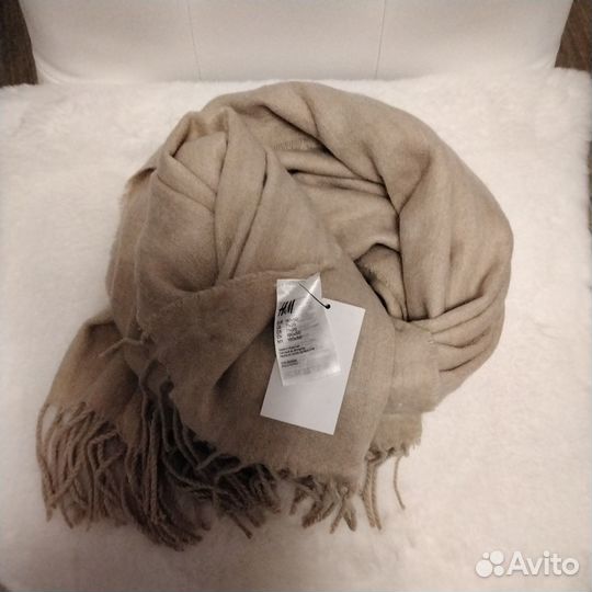 Шарф палантин H&M оригинал,теплый,женский