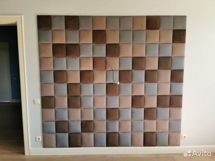 Мягкие стеновые панели в детской