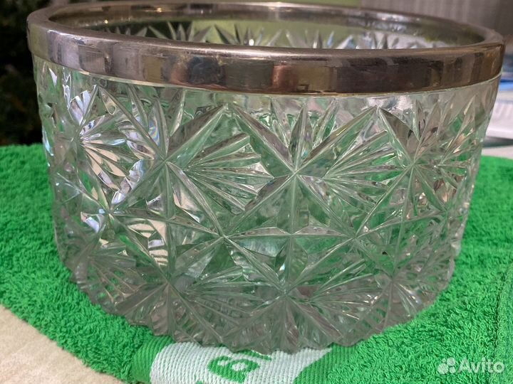Хрустальная салатница