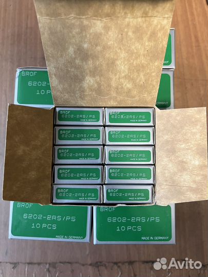 Подшипник 6202 2RS Brof(Germany) 10шт