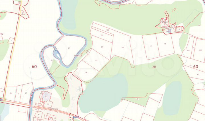 Участок 42 га (СНТ, ДНП)