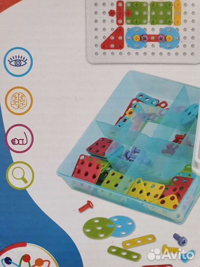 Конструктор болтовая мозаика