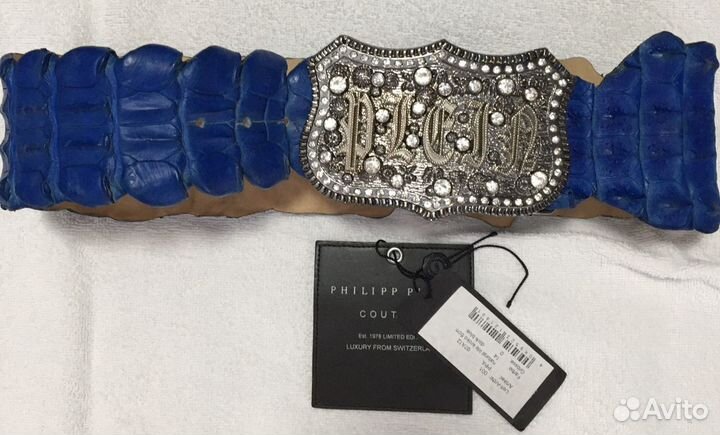 Philipp plein ремень крокодил оригинал