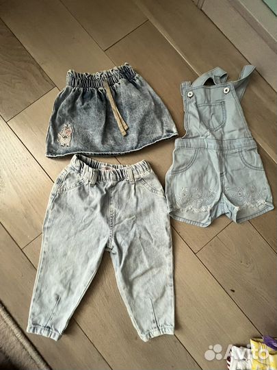 Вещи пакетом на девочку