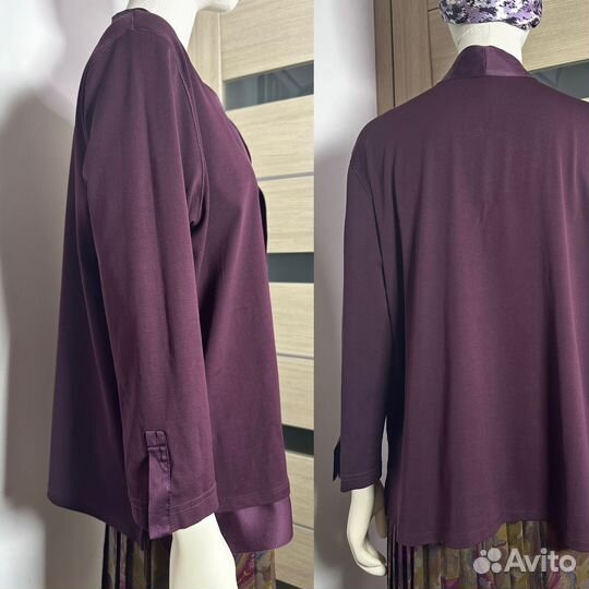 Marccain элегантная блуза с шелком 50-54