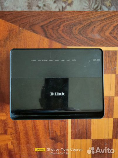 Wifi роутер d link Model No:DIR-615