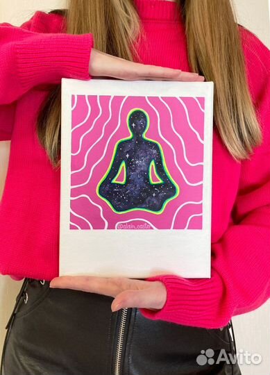 Картина акрилом