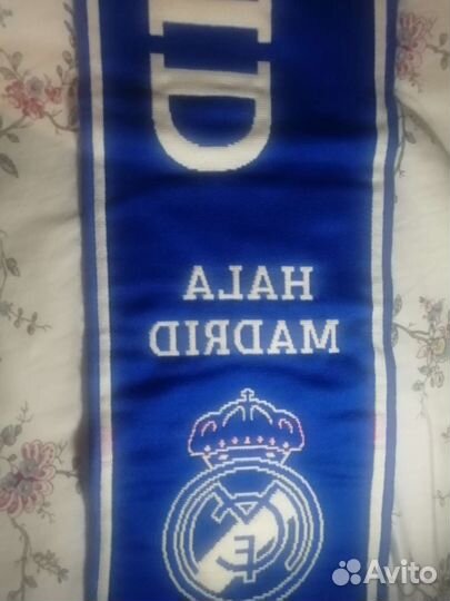 Шарф футбольный Real Madrid