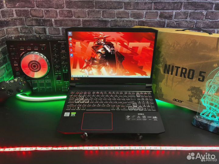 Игровые ноутбуки Аcer Nitro GeForce RTX + Core i7