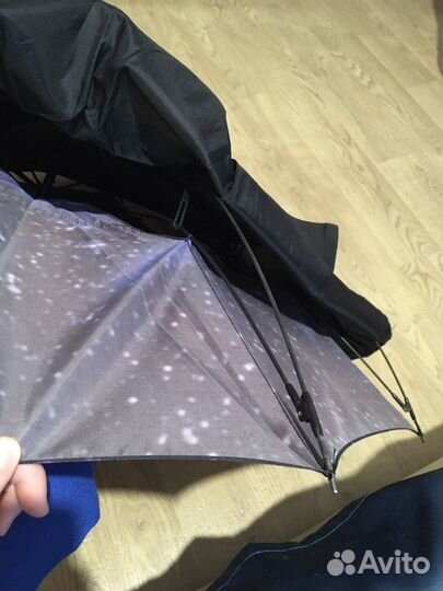 Зонтик перевертыш на запчасти