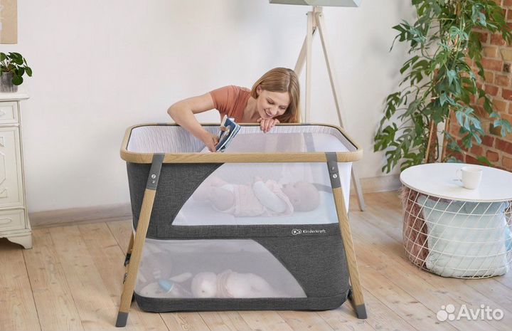 Кровать-манеж Kinderkraft Sofi