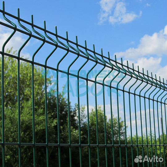 Заборы из сетки в Старожилово