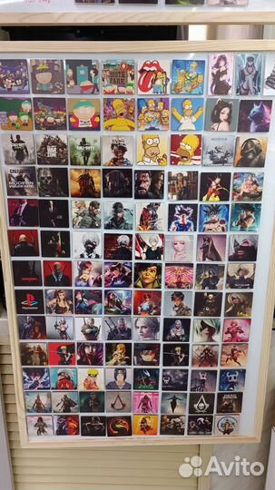 Магниты из дерева PS4