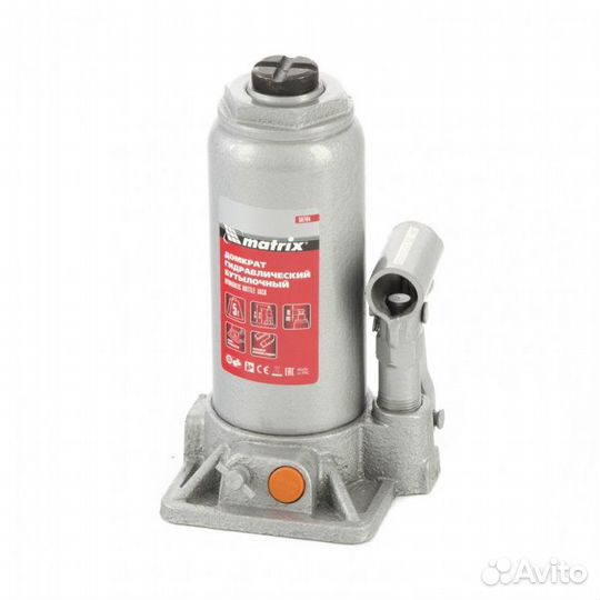 Домкрат Matrix 50764 5т гидравлический бутылочный