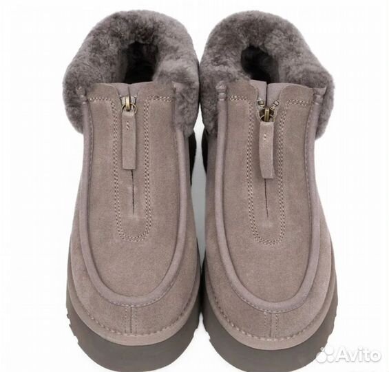 Ugg Funkette Platform Boots Smoke