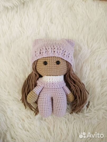 Пупс йо йо. Игрушка крючком амигуруми