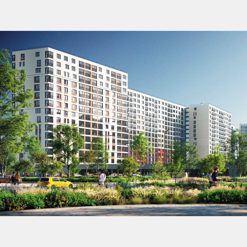 2-к. квартира, 70,1 м², 14/17 эт.