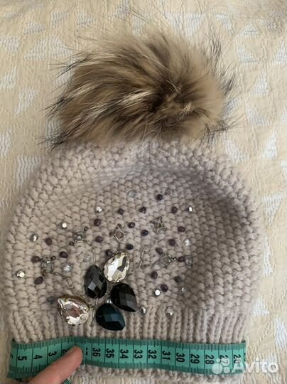 Шапочка для девочки ручная работа