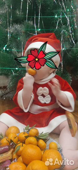 Новогодний костюм Помощница Санты