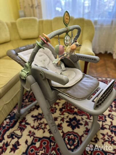 Стульчик для кормления chicco polly magic relax