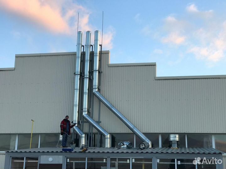 Изготовление и монтаж дымоходов