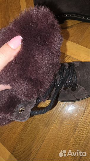 Ботинки зимние с натуральным мехом