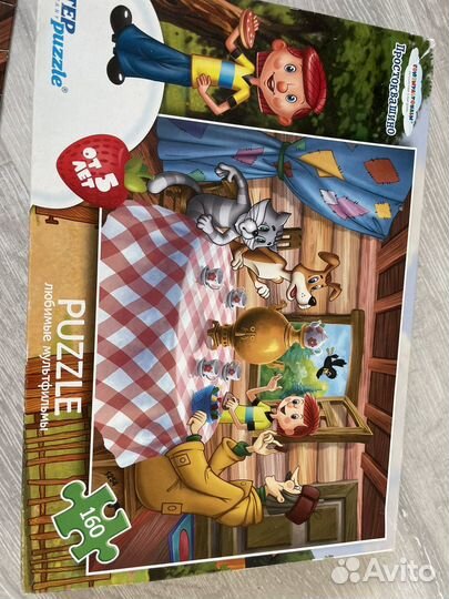 Пазлы. Игры для детей 3-6 лет