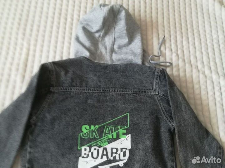 Джинсовый костюм для мальчика116-122