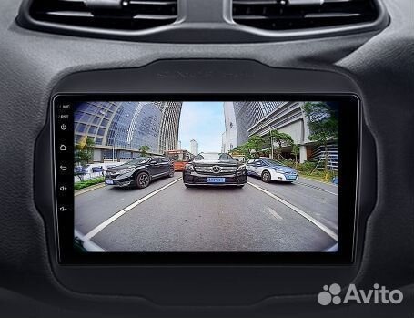 Магнитола Jeep Renegade android с камерой