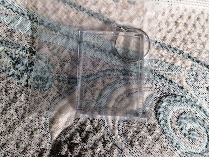 Канва для вышивания, наклейки, основа для брелока