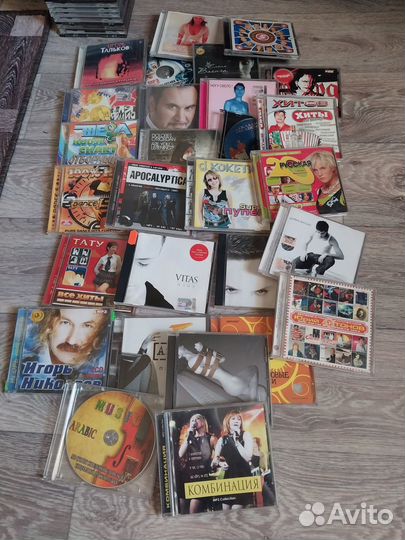 Музыкальные диски CD - MP 3 106 шт