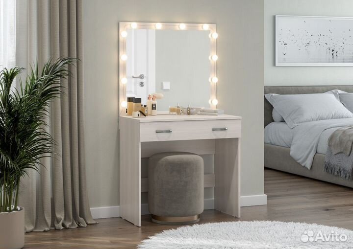 Туалетный столик с зеркалом и подсветкой Ронда