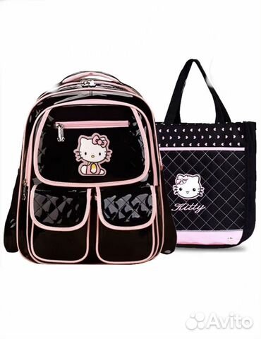Рюкзак портфель новый для девочки hello kitty объявление продам