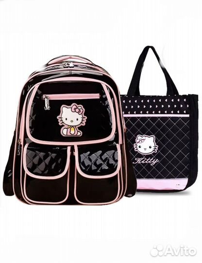 Рюкзак портфель новый для девочки hello kitty