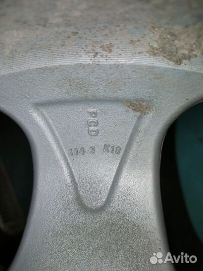 Литые диски r 17 5 114 3 бу