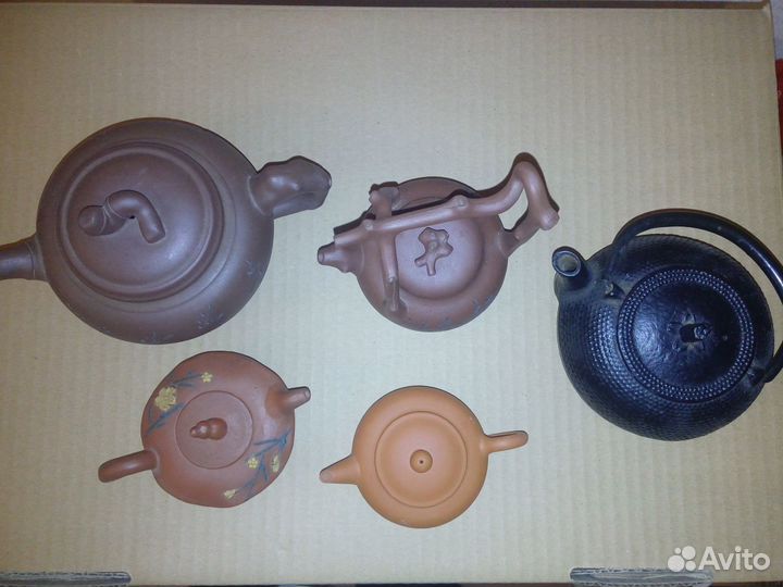 Чайник Исинская глина Винтаж