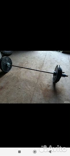 Штанга, гриф блины