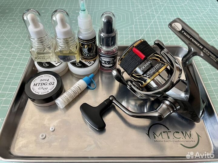 Обслуживание и ремонт рыболовных катушек