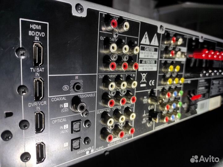 Ресивер Pioneer VSX-819H (550Вт, hdmi + HD-Audio)