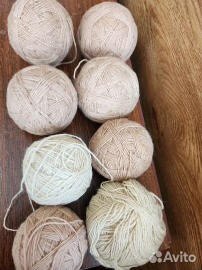 Пряжа для вязания. Шерсть 100