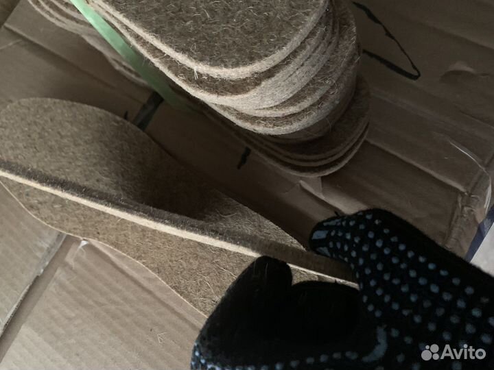 Стельки войлочные