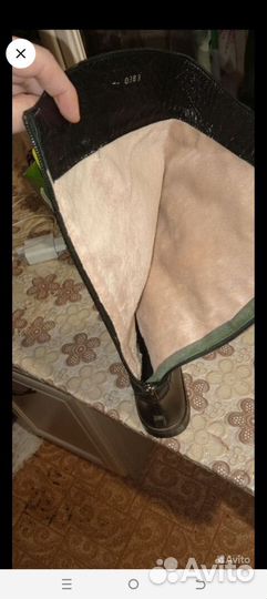 Сапоги резиновые утеплённые