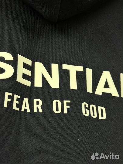 Худи Essentials Fear of God oversize (унисекс)