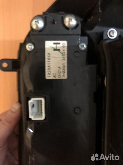 Блок управления печкой Mitsubishi Lancer 10